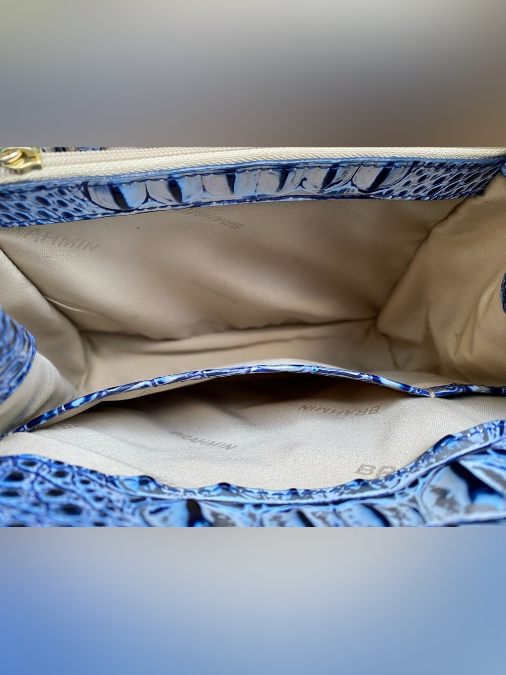 ๐๐Coastal Blue Odysea BRAHMIN MARGO Crossbody - Picture 9 of 16